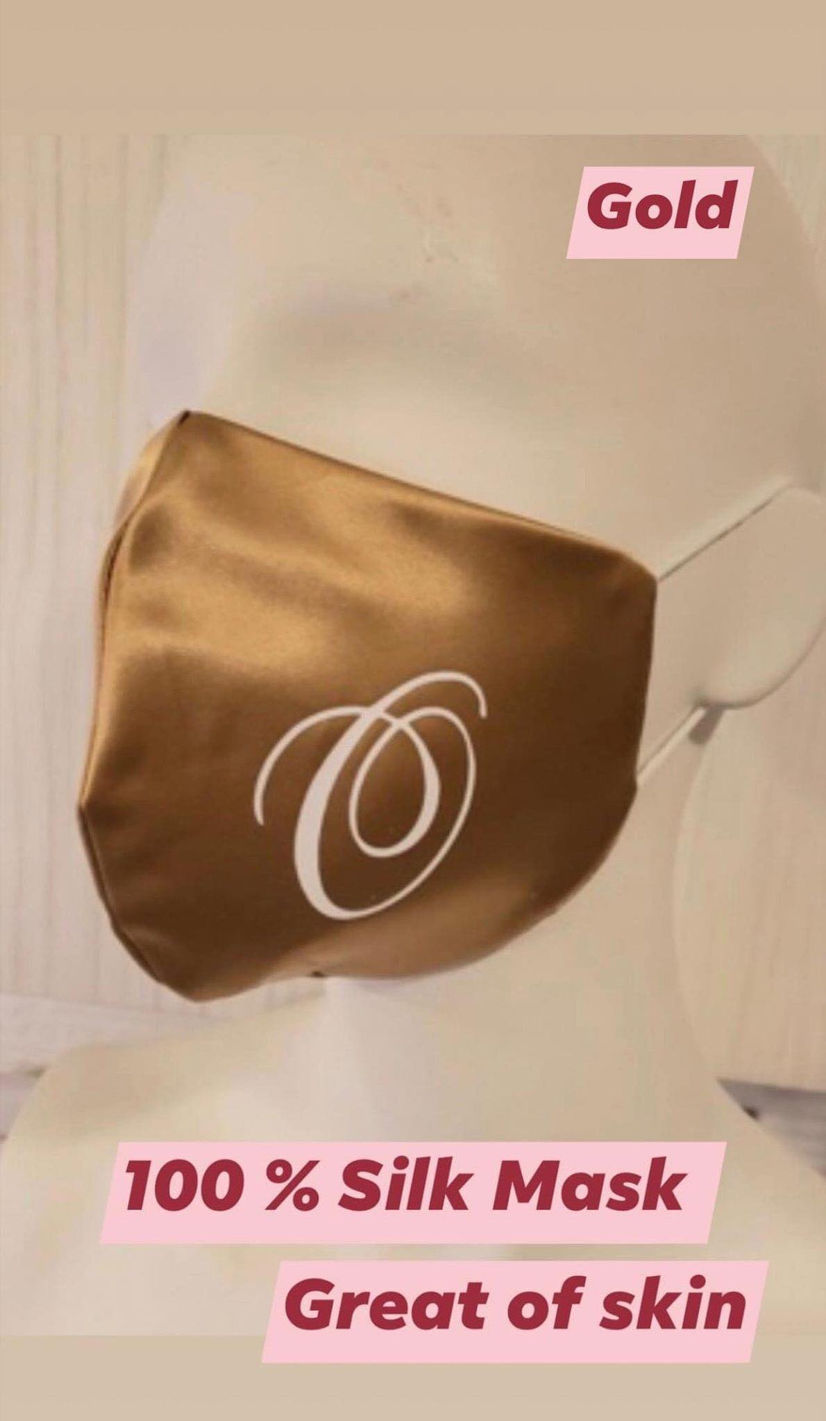 Mask: O Skin 100% Gold Silk